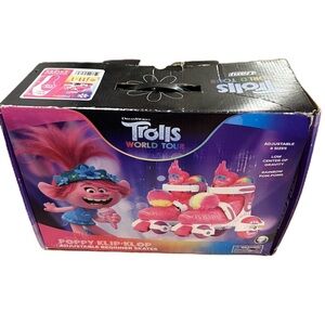 TROLLS Poppy - Size Adjustable Klip Klop Skates 11 12 1 Roller Pink